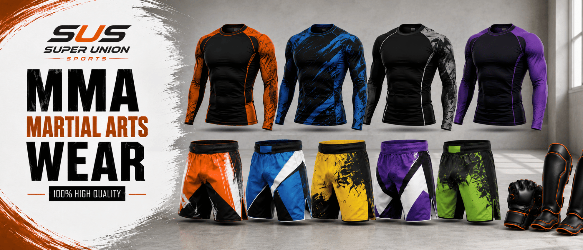 SUS MMA Wear banner O